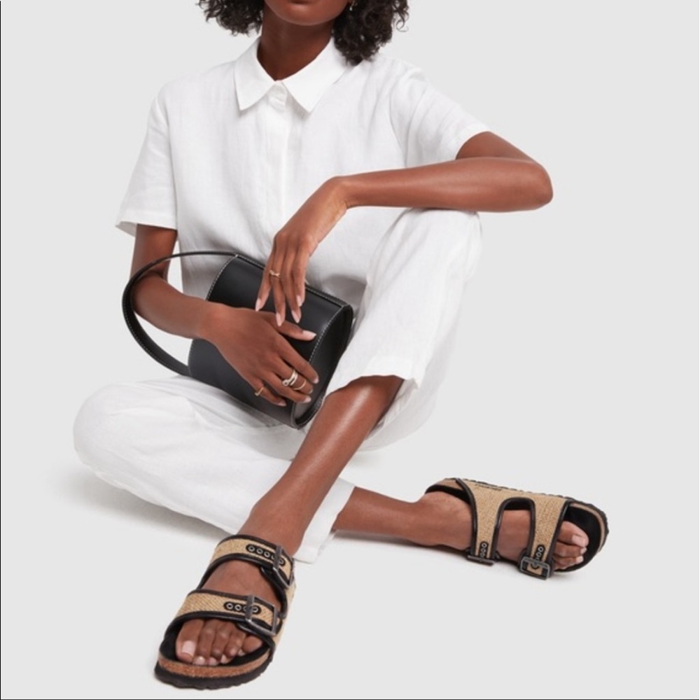 RARE Arizona jute Birkenstock in black - Picture 2 of 7